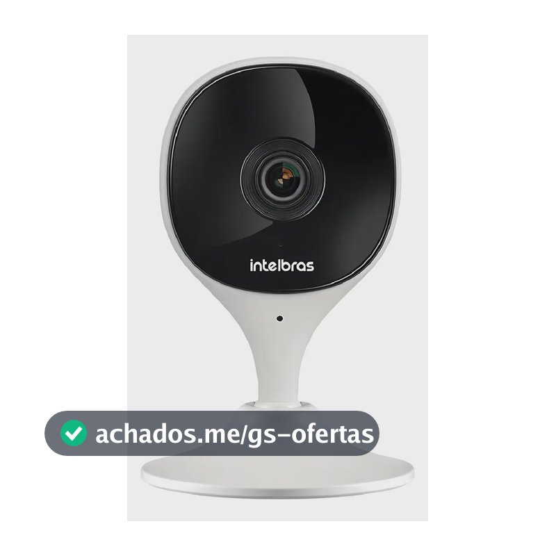 Câmera de Segurança Intelbras Imx C com resolução 2MP - branco