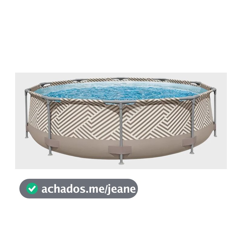 Piscina De Armação Circular 5200l Diâmetro 3,05 Metros Mor