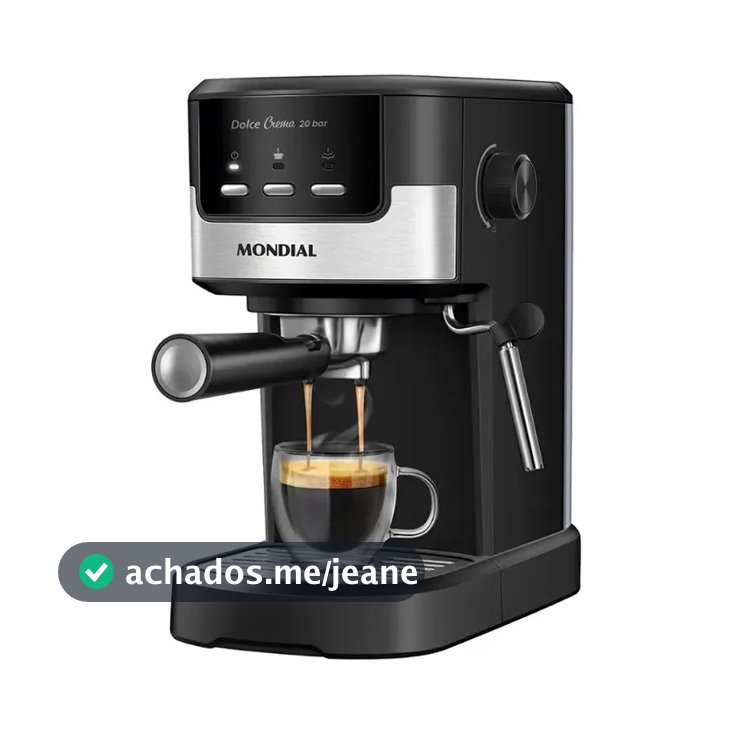 Cafeteira Espresso Mondial Dolce Crema 1200w C-21-e-cnp Preto