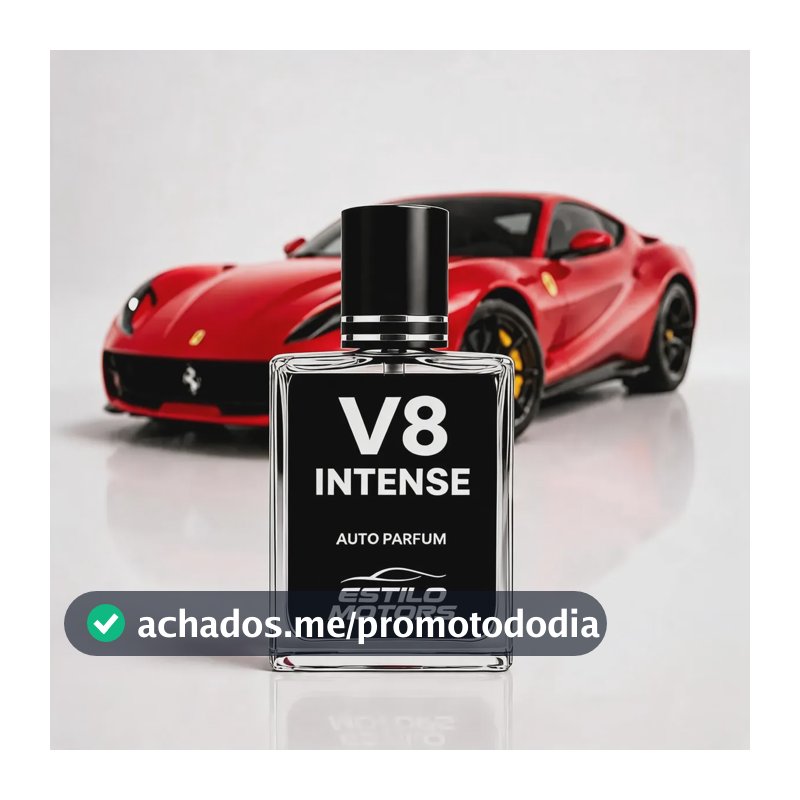 Perfume Automotivo V8 Intense - Estilo Motors Branco