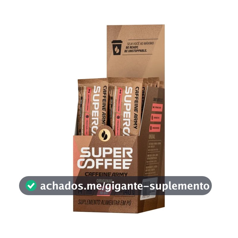 Supercoffee Tradicional - Display (140g) - Caffeine Army