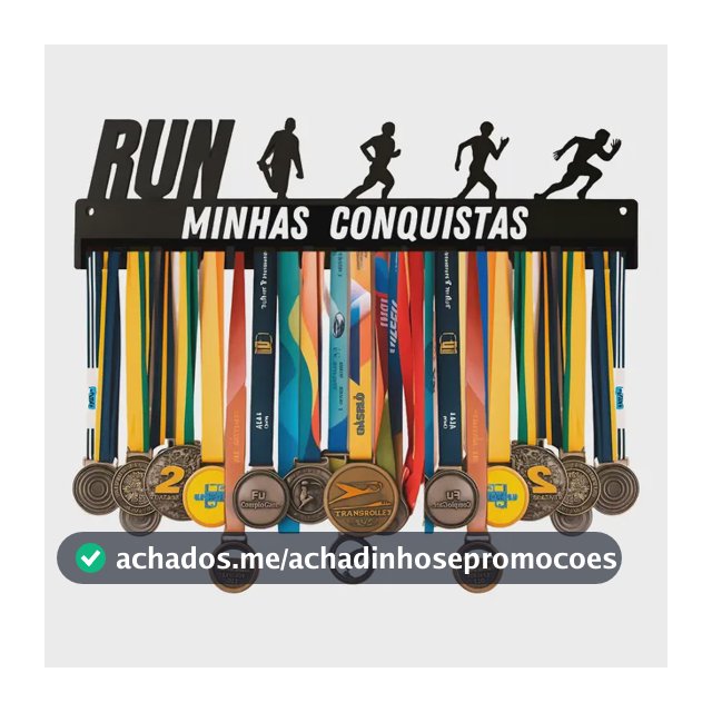 Melhor Porta Medalhas Suporte Parede Até 65 Medalhas Corrida Masculino