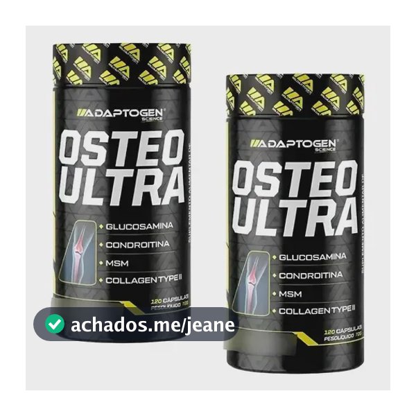 Kit 2 Colágeno Tipo Ii Osteo Ultra 120 Cáps