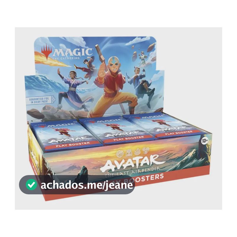 Magic: The Gathering Avatar The Last Airbender Play Booster Box de 30 Unidades