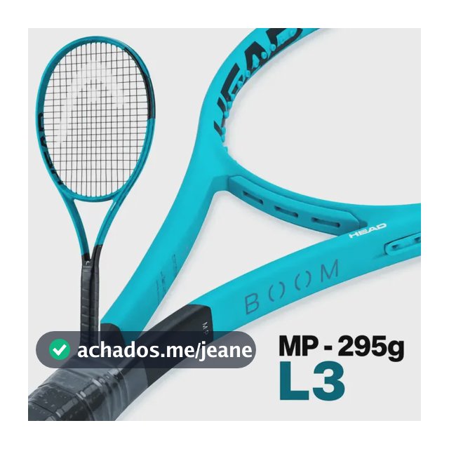 Raquete De Tênis Head Boom Mp 2026 Azul - 295g - L3