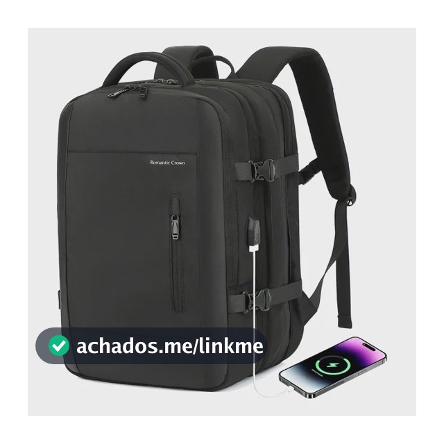 Mochila Viagem Feminina Masculina Para Notebook Executiva
