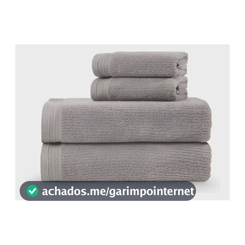 Jogo De Toalhas Banho 4pçs 100% Algodão Fio Penteado Tecnologia Softmax Unika Imperial Karsten