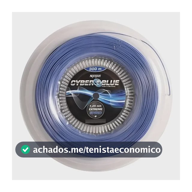Rolo Corda Topspin Cyber Blue 300m (1.20mm/ 1.25mm/ 1,30mm)