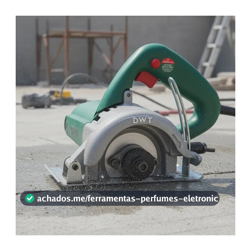 Serra Mármore DWT SMD1300S 1300W 110mm 4.3/8" para Concreto e Granito DWT SMD1300S Elétrica