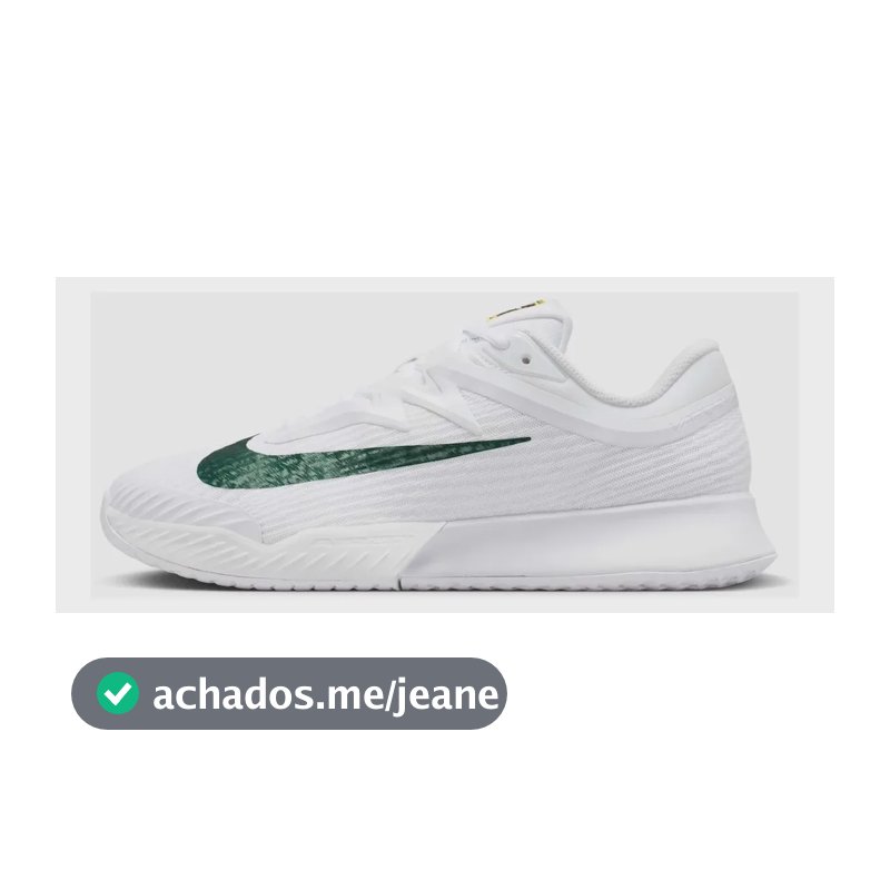 Tênis Nike Zoom Vapor Pro 3 Hc Saibro Premium Feminino Branco/verde 38 38 Br