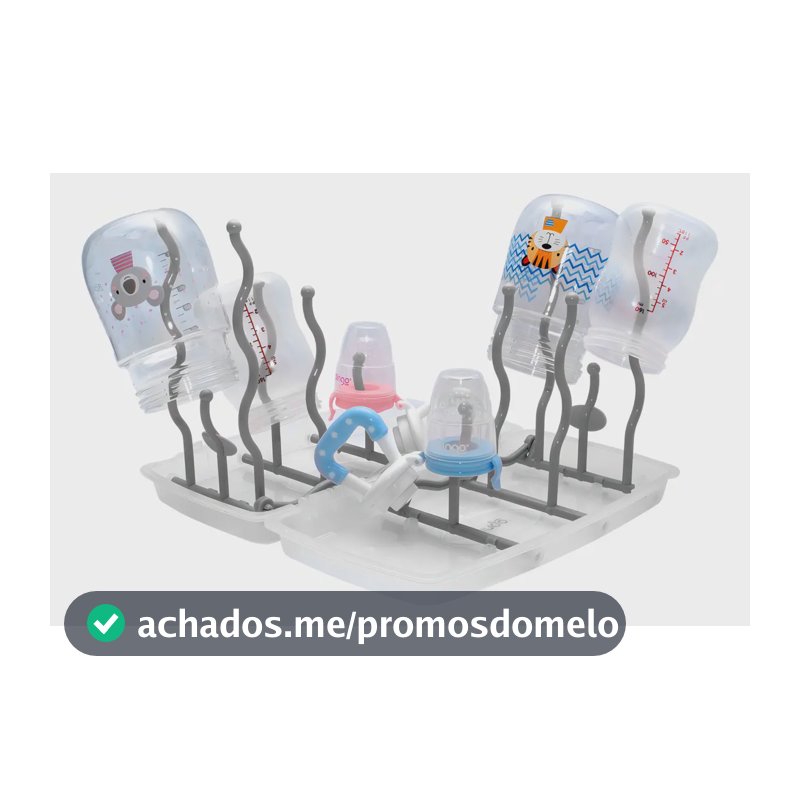 Escorredor De Mamadeira E Acessórios Portátil - Clingo
