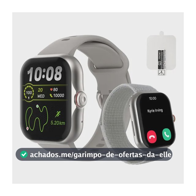Smartwatch Bettdow Fb055 1.85  Esportivo Ia Música Gps 3atm