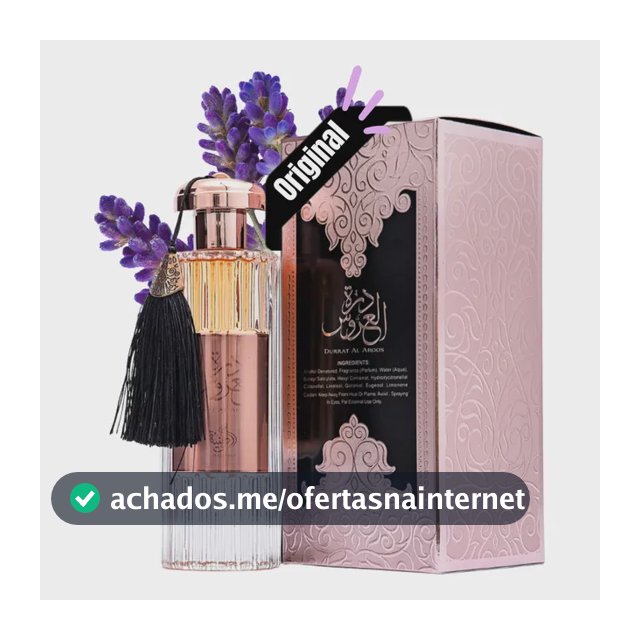 Perfume Árabe Durrat Al Aroos Feminino 85ml Edp Original