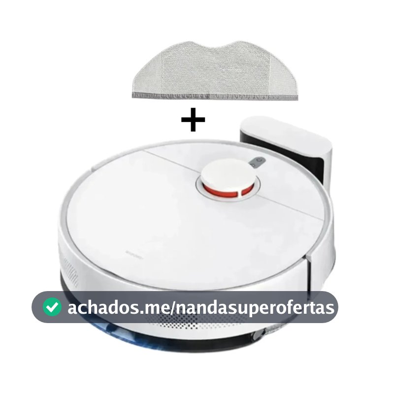 Robô Aspirador Xiaomi S40c 5000pa Wifi Passa Pano Automático