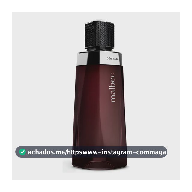 Malbec Tradicional O Boticário Desodorante Colônia Perfume Masculino Original 100ml