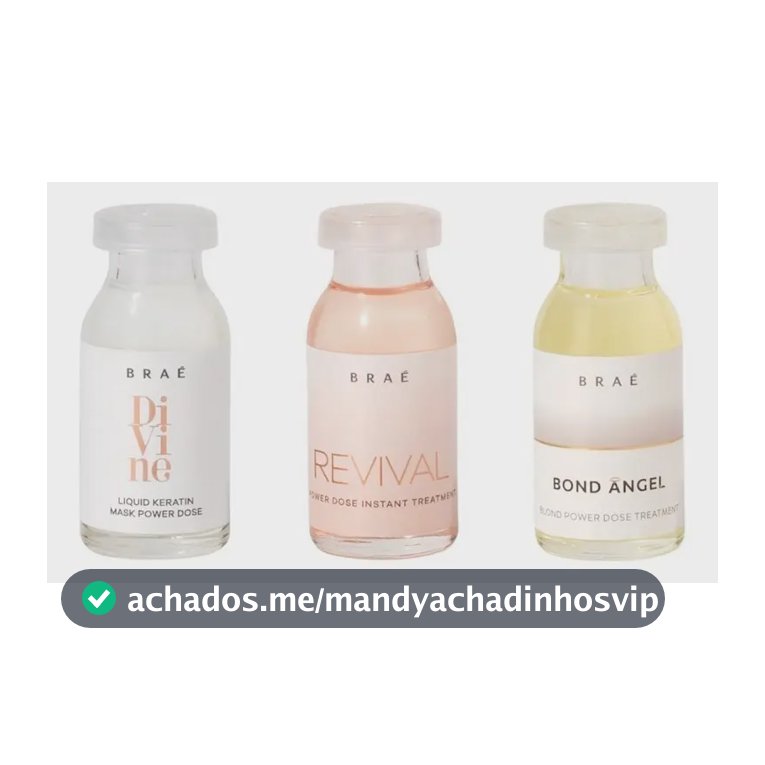 Cronograma Capilar Braé Repair Reparação 3x13ml