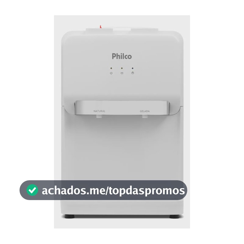Bebedouro Philco PBE11 20 Litros Água Natural e Gelada - Cor Branco