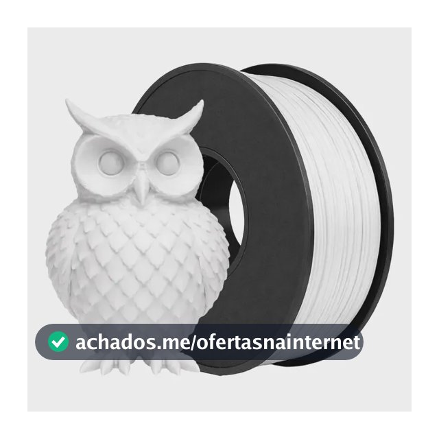 Filamento Petg 1kg Branco Fluion 3d