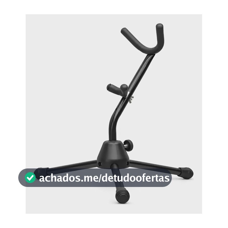 Suporte Chão Sax Estante Reforçada Saxofone Bertô Portátil