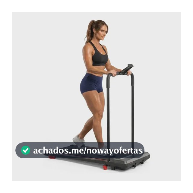 Esteira Ergométrica Elétrica Dobrável Residencial Cardio Preto 127/220v