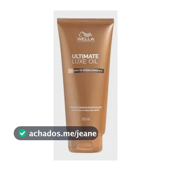 Wella Professionals Ultimate Luxe Oil - Condicionador 200ml