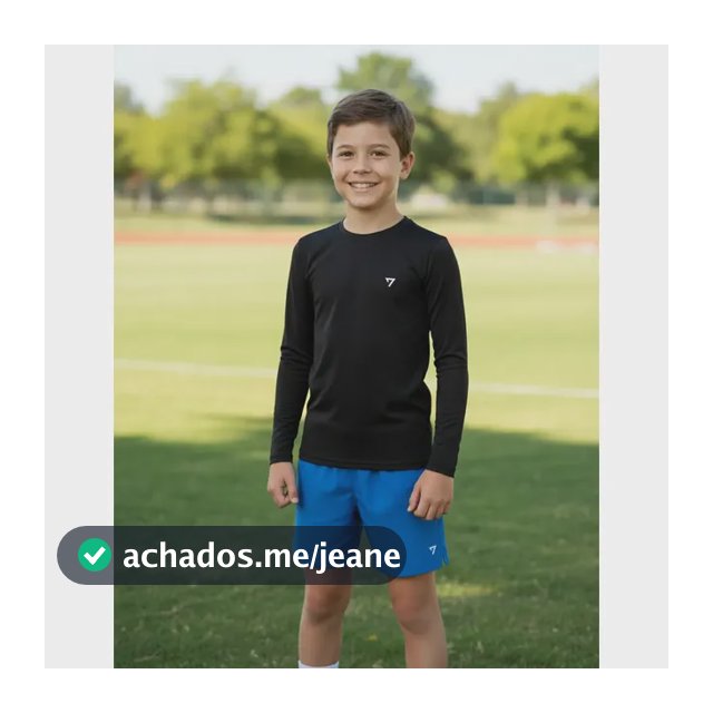 Camisa Térmica Infantil Proteção Solar Uv Blusa Segunda Pele