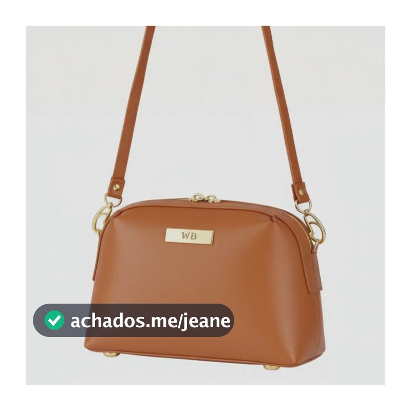 Bolsa Feminina Mini Baú Resistente Itens Pequeno Estruturada Caramelo Lisa Ouro Mesma Da Bolsa