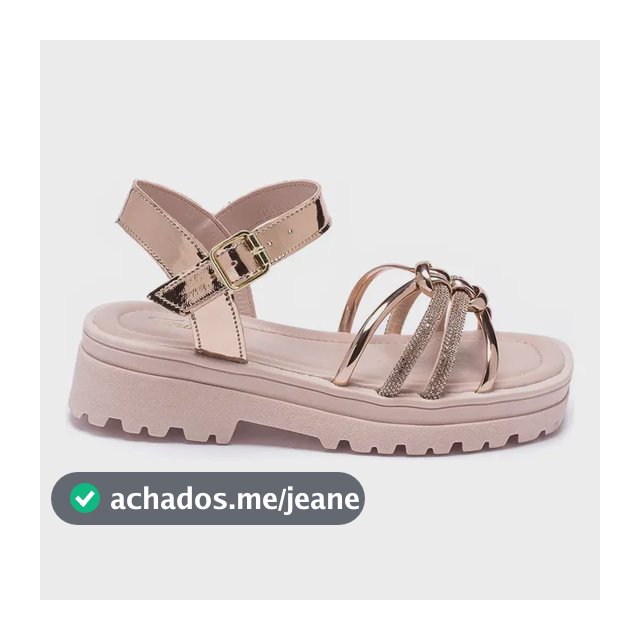 Sandalia Infantil Feminina Strass Salto Tininha Moda Brilho