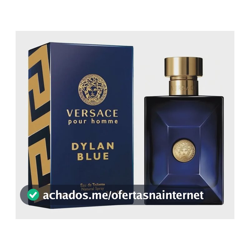 Versace Dylan Blue Pour Homme Edt - Perfume Masculino 100ml