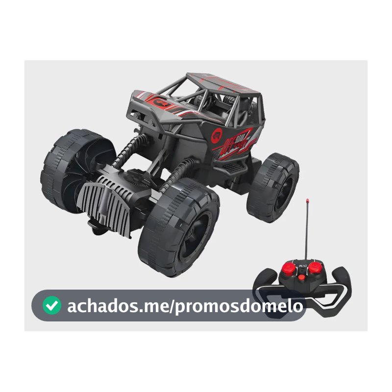 Carrinho De Controle Remoto Infantil Off-road Verm Maxi Toys