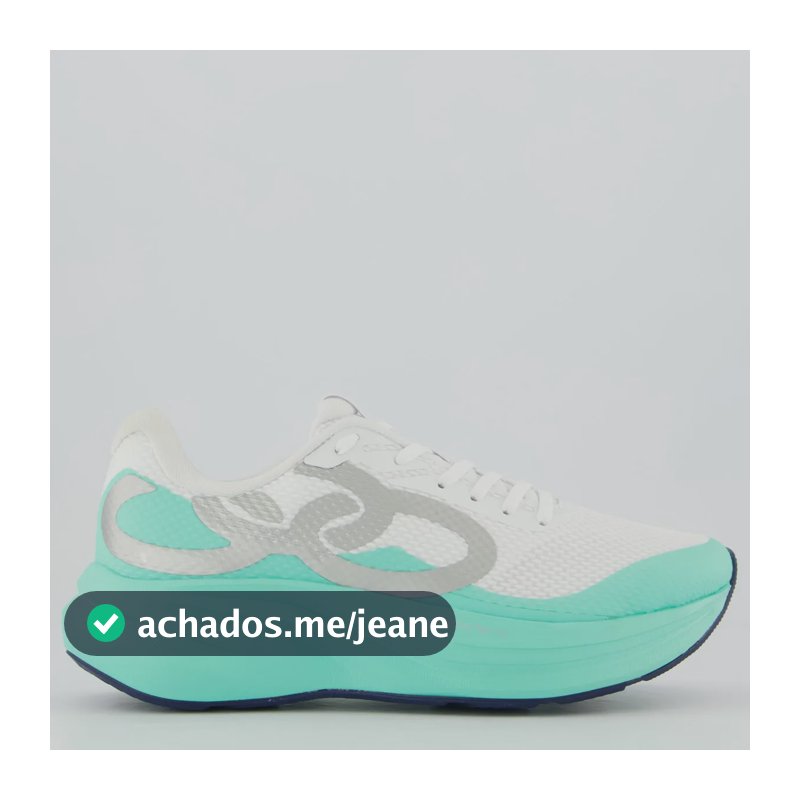 Tênis Olympikus Veloz 4 Feminino Branco E Verde Branco - 37,0 Br