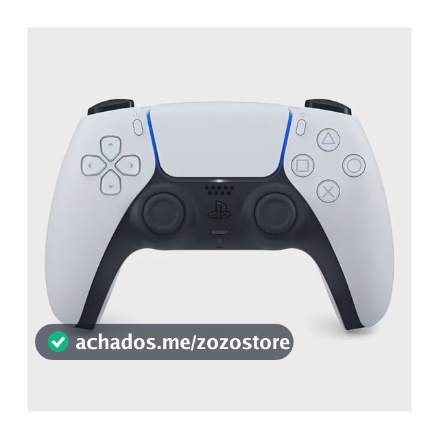 Controle Joystick Sem Fio Sony Playstation Dualsense  White  White/black