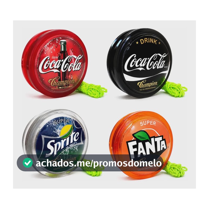 4 Yoyo ( Ioio, Yo-yo) Profissional Coca Cola Edição Limitada