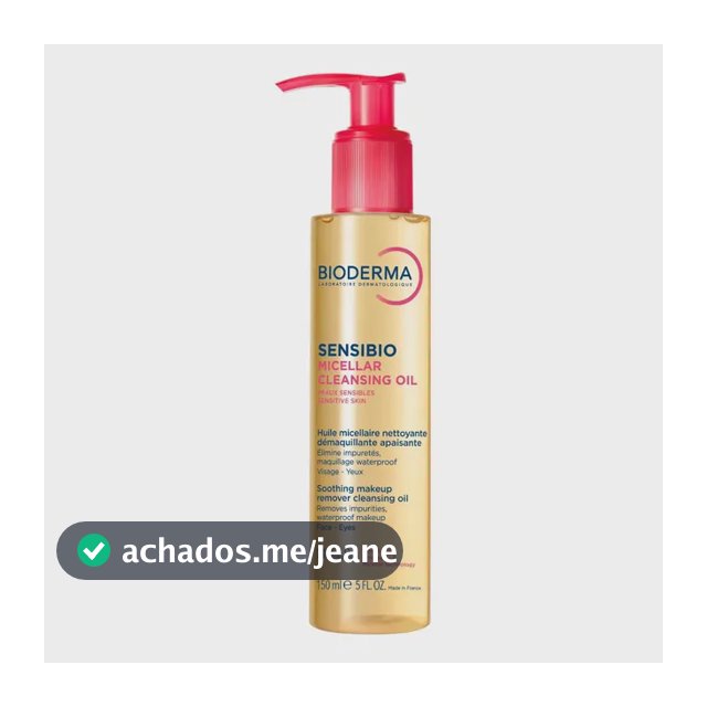 Óleo Micelar Demaquilante Bioderma Sensibio Micellar Cleansing Oil 150ml