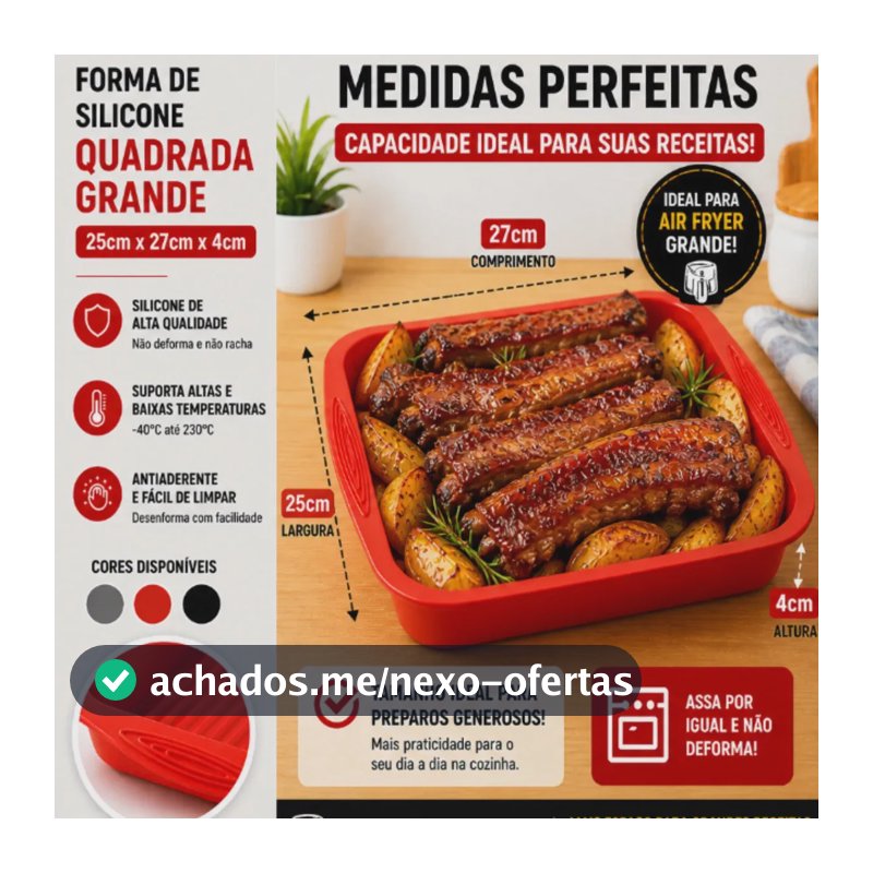 Forma De Silicone Para Airfryer Grande 8l 12l Protetor Silicone Air Fryer Forma Cesta Airfryer Philips Walita Cesta Airfryer Britania