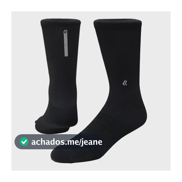 Lurk Meia Superfresh Corrida Anti Bolha Adulto Longa