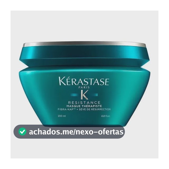 Máscara de Reconstrução Profunda para Cabelos Danificados, Força e Elasticidade Résistance Thérapiste Kérastase 200ml