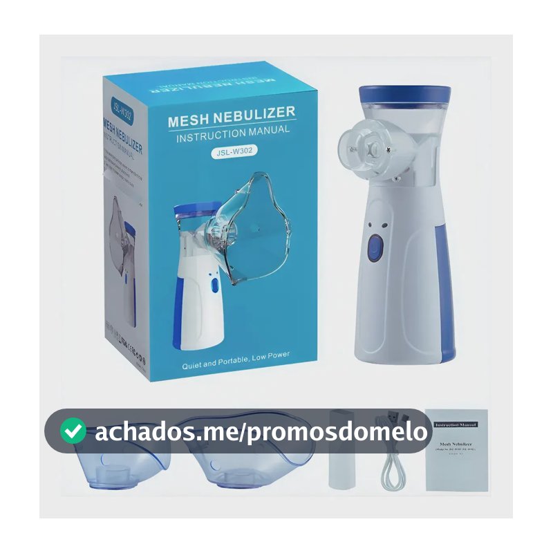 Inalador nebulizador portátil