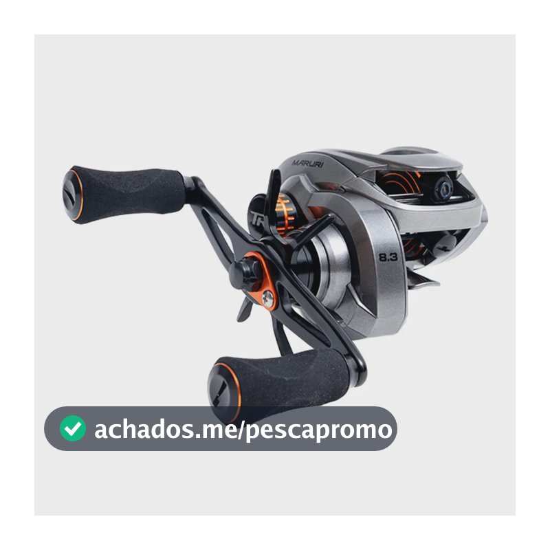 Carretilha de Pesca Tremor 8 Rolamentos Drag 15kg Direita - Maruri