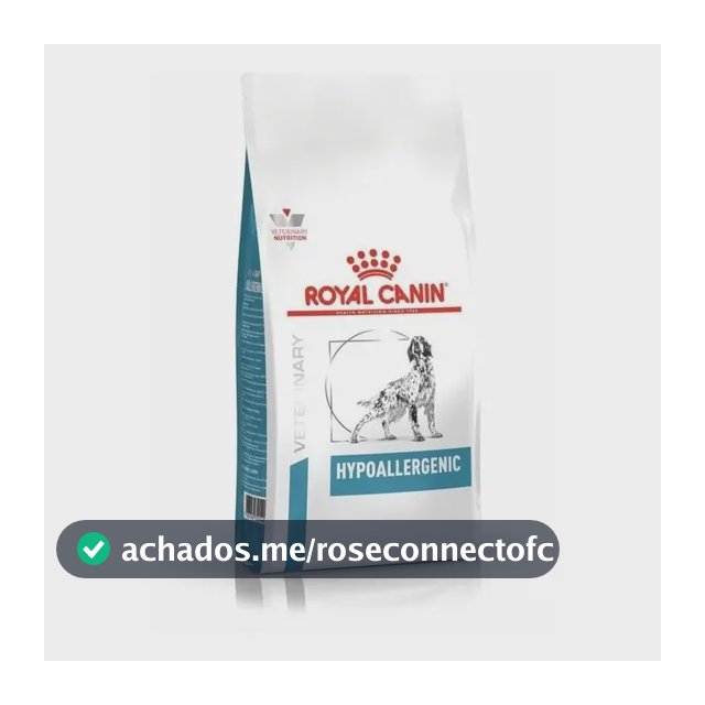 Ração Royal Canin Veterinary Diet Hypoallergenic Cães Adultos 10,1kg