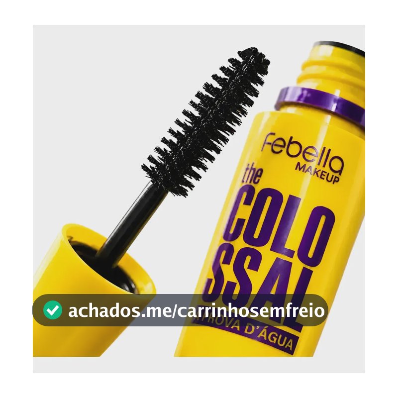 Rímel À Prova D'água Febella Colossal Super Volume Mascara
