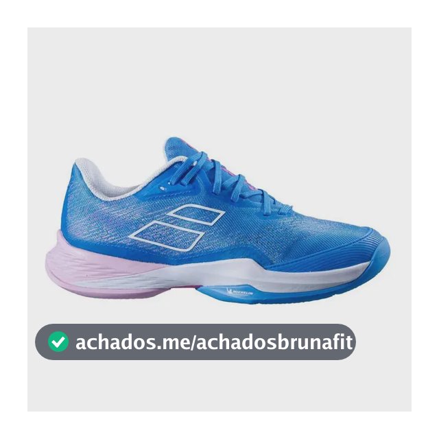 Tênis Babolat Jet Mach 3 Clay Azul Feminino
