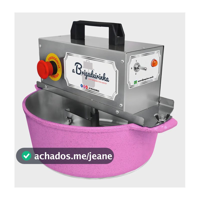 Panela Para Mexer Doces 28cm Modelo Platinum A BRIGADEIRINHA