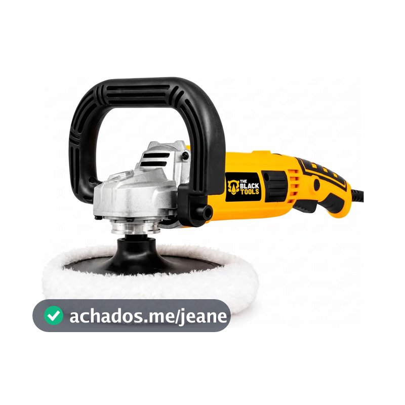 Politriz Angular Automotiva 7" Polegadas 1200w Profissional Bpa1200 The Black Tools