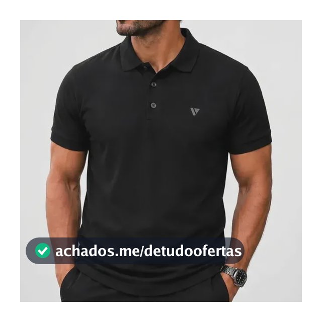 Camisa Gola Polo Masculina Voker Piquet Algodão