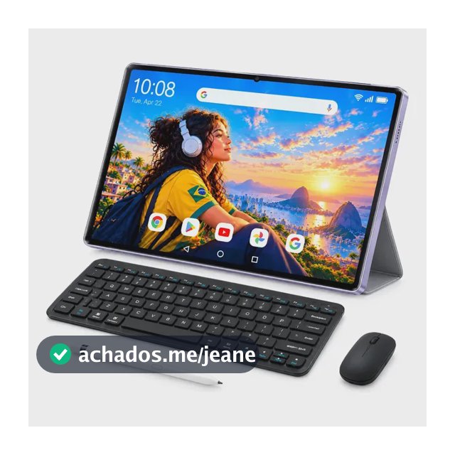 Tablet  Pc 6gb+256gb,  10.1  10000mah , Kit Brinde Completo Lilás