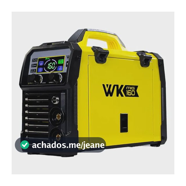 Máquina De Solda Inversora 160A Multiprocesso Mig Sem Gás Mma Tig Lift Bivolt Automática Tecnologia IGBT Portátil Profissional