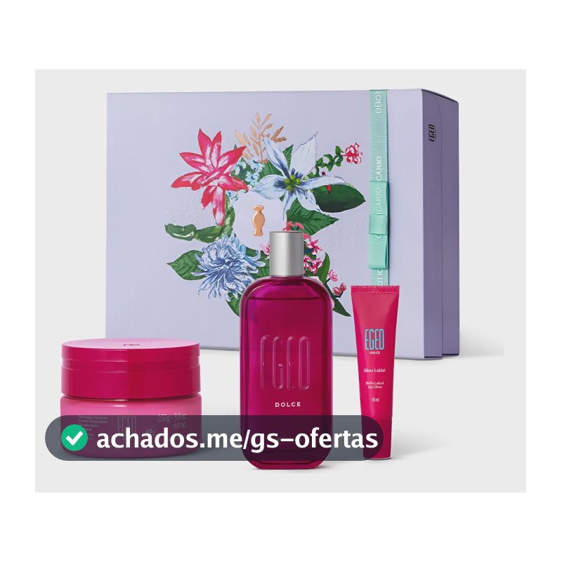 O Boticário Egeo Dolce Kit Presente (3 Itens)