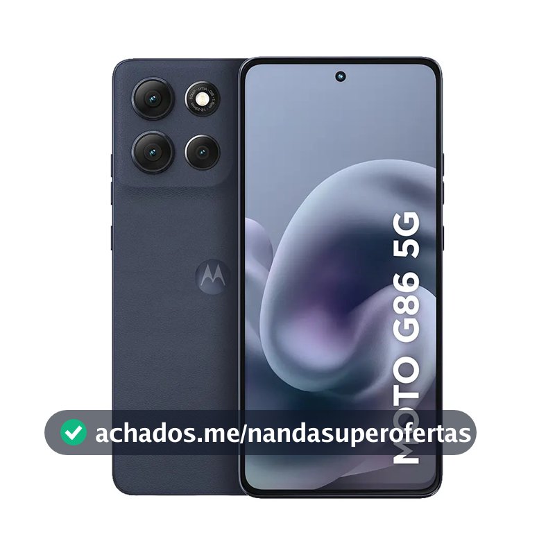 Celular smartphone Motorola G86 5G 256gb 8gb+16gb Ram Boost Grafite