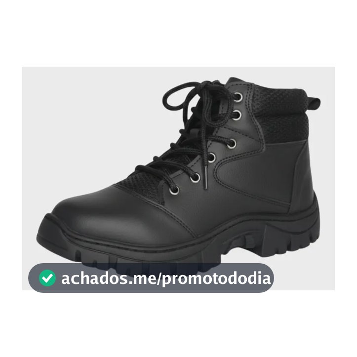 Bota Coturno Masculino Adventure Tratorado Conforto Trabalho
